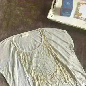 Crop Top with Gold Design from Wkshp